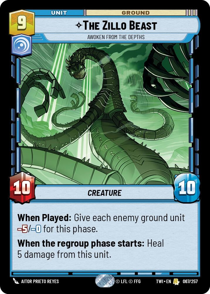 Image for The Zillo Beast - Awoken From The Depths (67) (TOR)