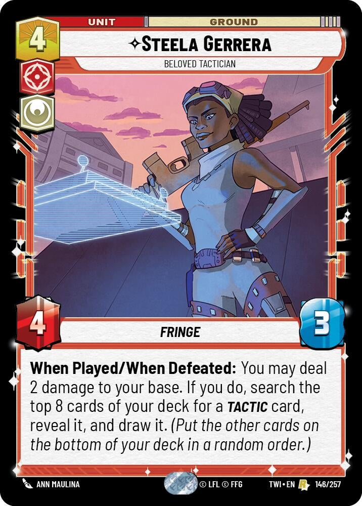 Image for Steela Gerrera - Beloved Tactician (146) (TOR)