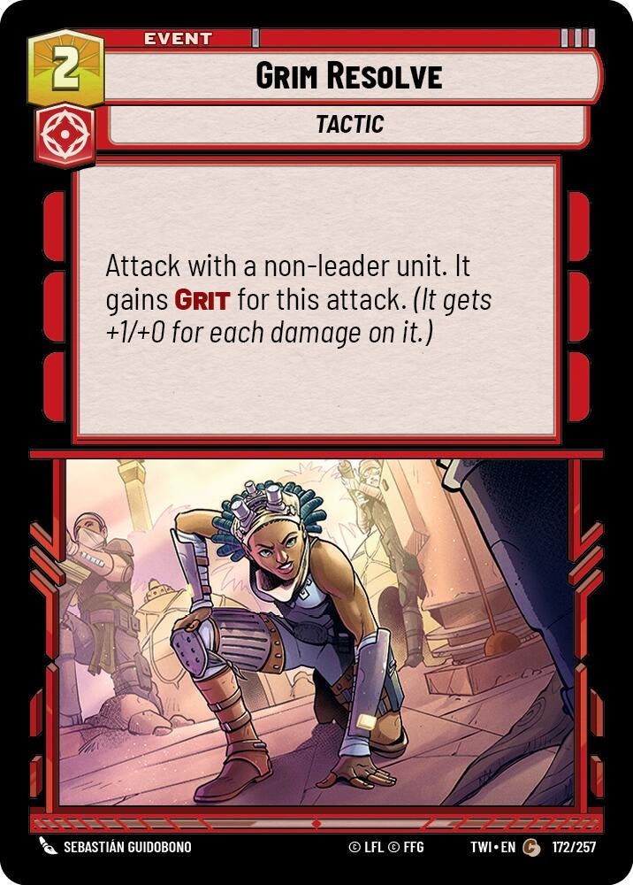 Image for Grim Resolve (172) (TOR)