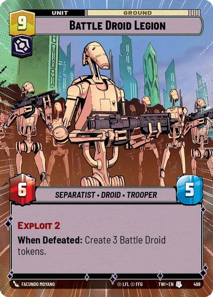 Image for Battle Droid Escort (Hyperspace) (5) (TOR)