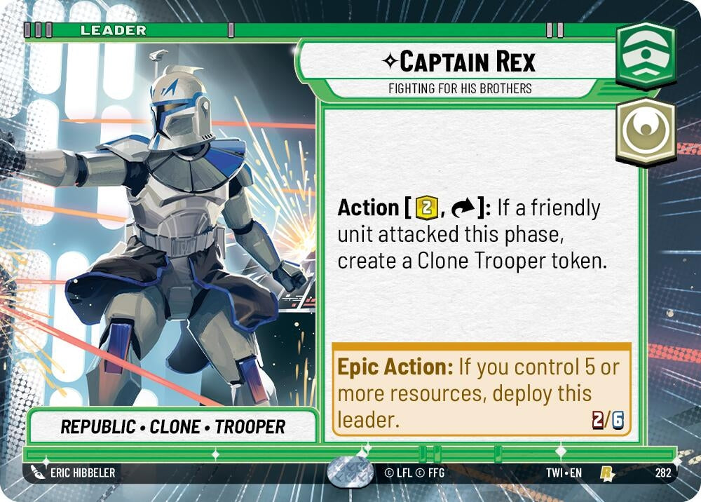 Image for Captain Rex - Fighting For His Brothers (Hyperspace) (282) (TOR)
