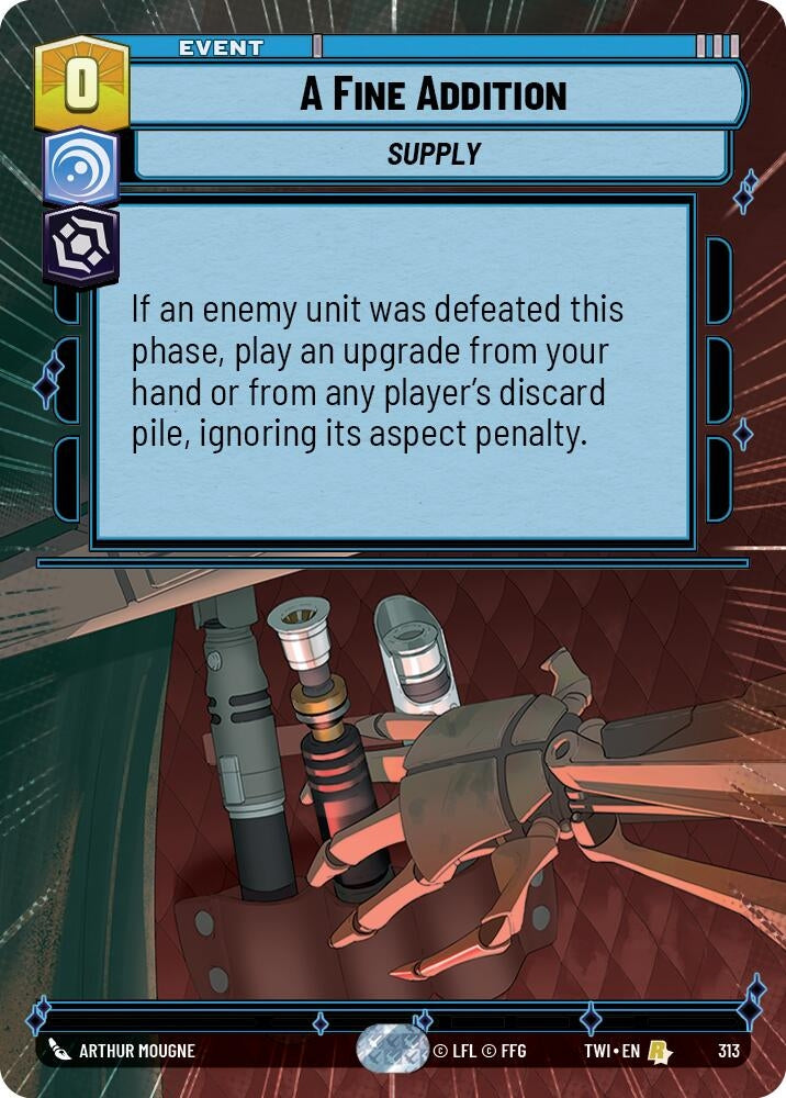 Image for A Fine Addition (Hyperspace) (313) (TOR)