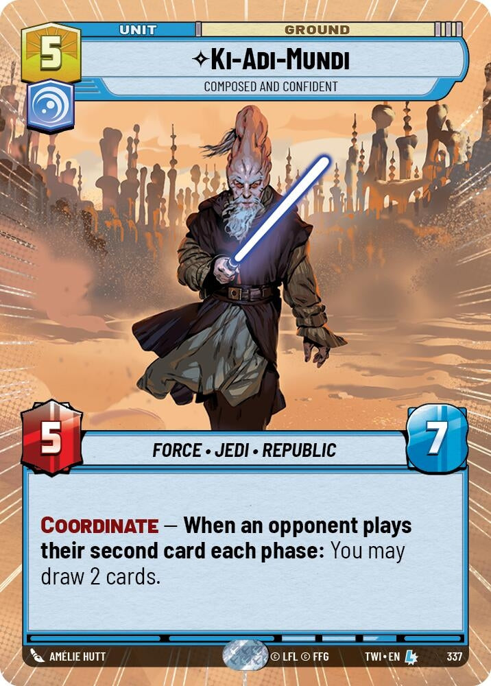 Image for Ki-Adi-Mundi - Composed and Confident (Hyperspace) (337) (TOR)