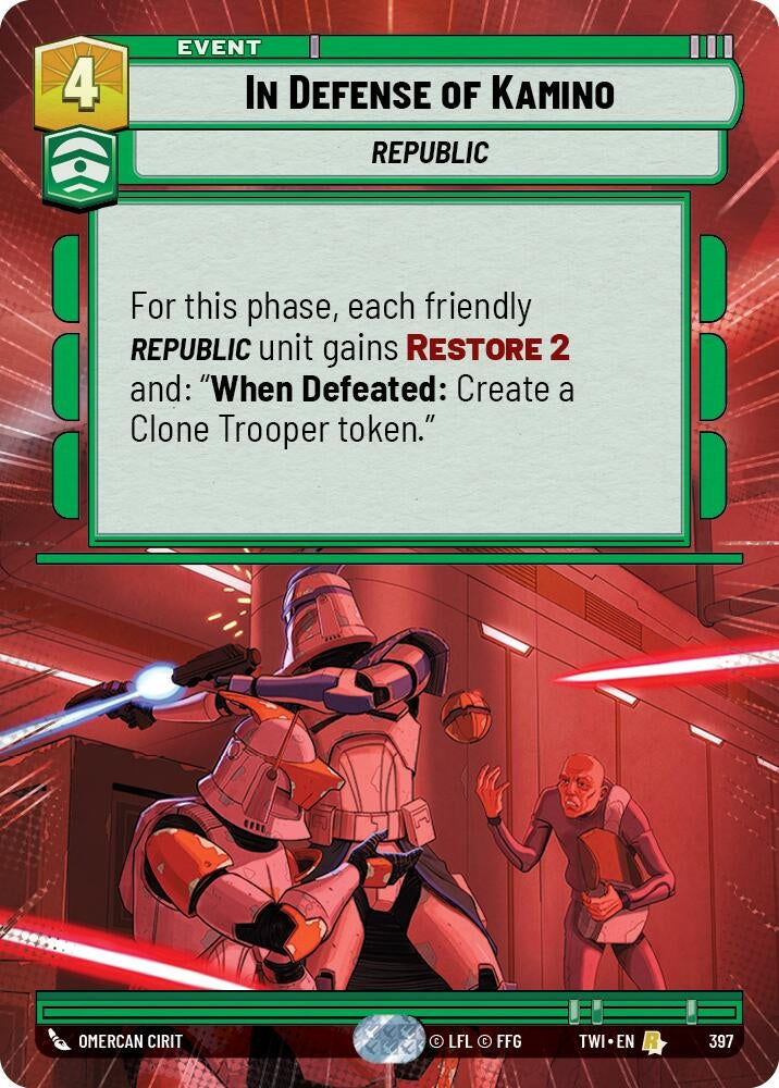 Image for In Defense of Kamino (Hyperspace) (397) (TOR)