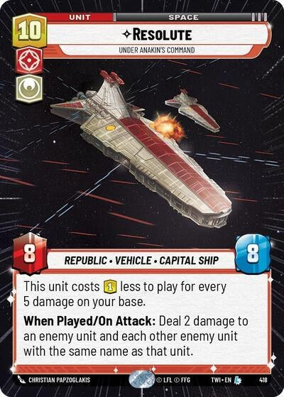 Image for Resolute - Under Anakin's Command (Hyperspace) (418) (TOR)