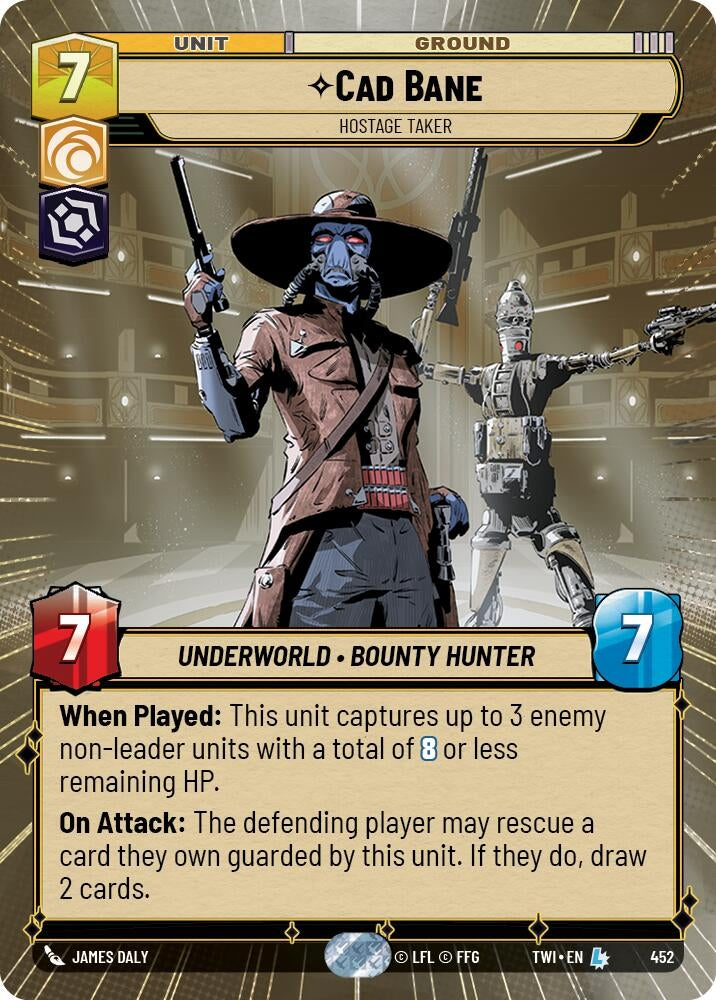Image for Cad Bane - Hostage Taker (Hyperspace) (452) (TOR)