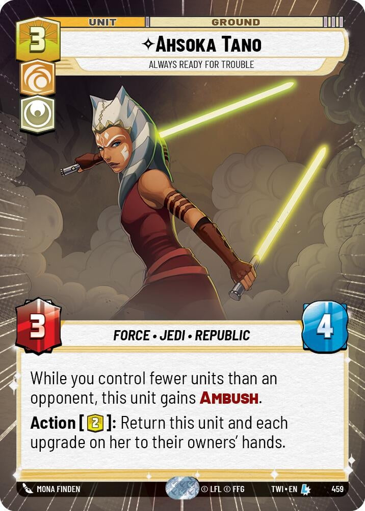 Image for Ahsoka Tano - Always Ready For Trouble (Hyperspace) (459) (TOR)