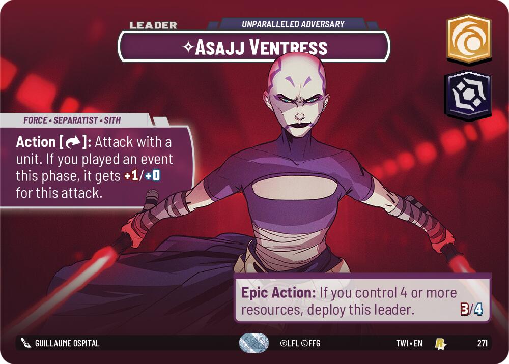 Asajj Ventress - Unparalleled Adversary (Showcase)
