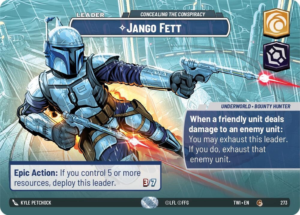 Image for Jango Fett - Concealing the Conspiracy (Showcase) (273) (TOR)