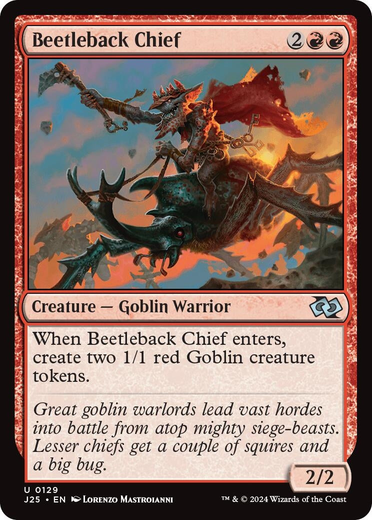 Image for Beetleback Chief (129) (J25)