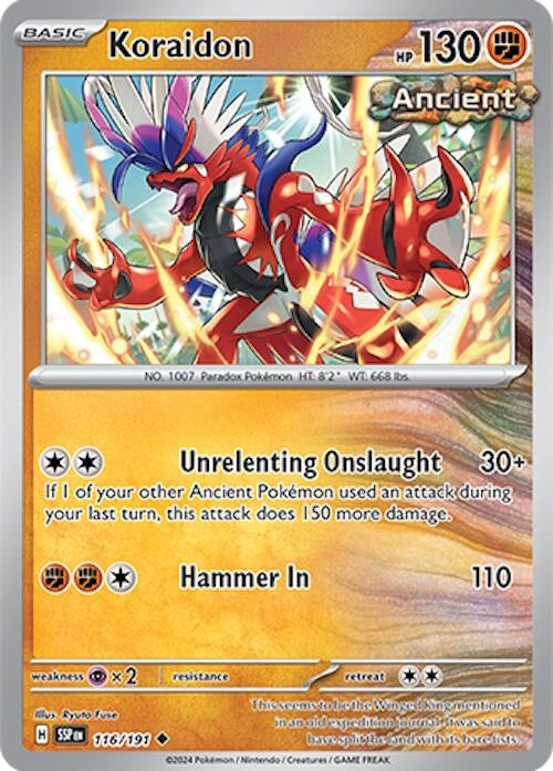 Image for Koraidon (116) (SV08)