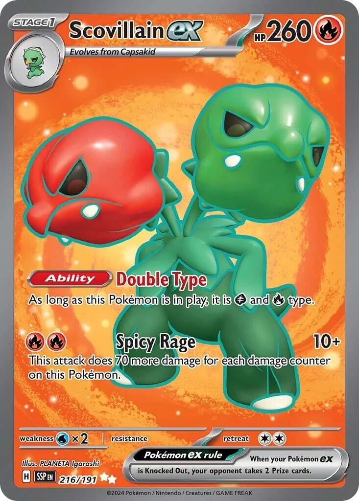 Image for Scovillain ex - 216/191 (216) (SV08)