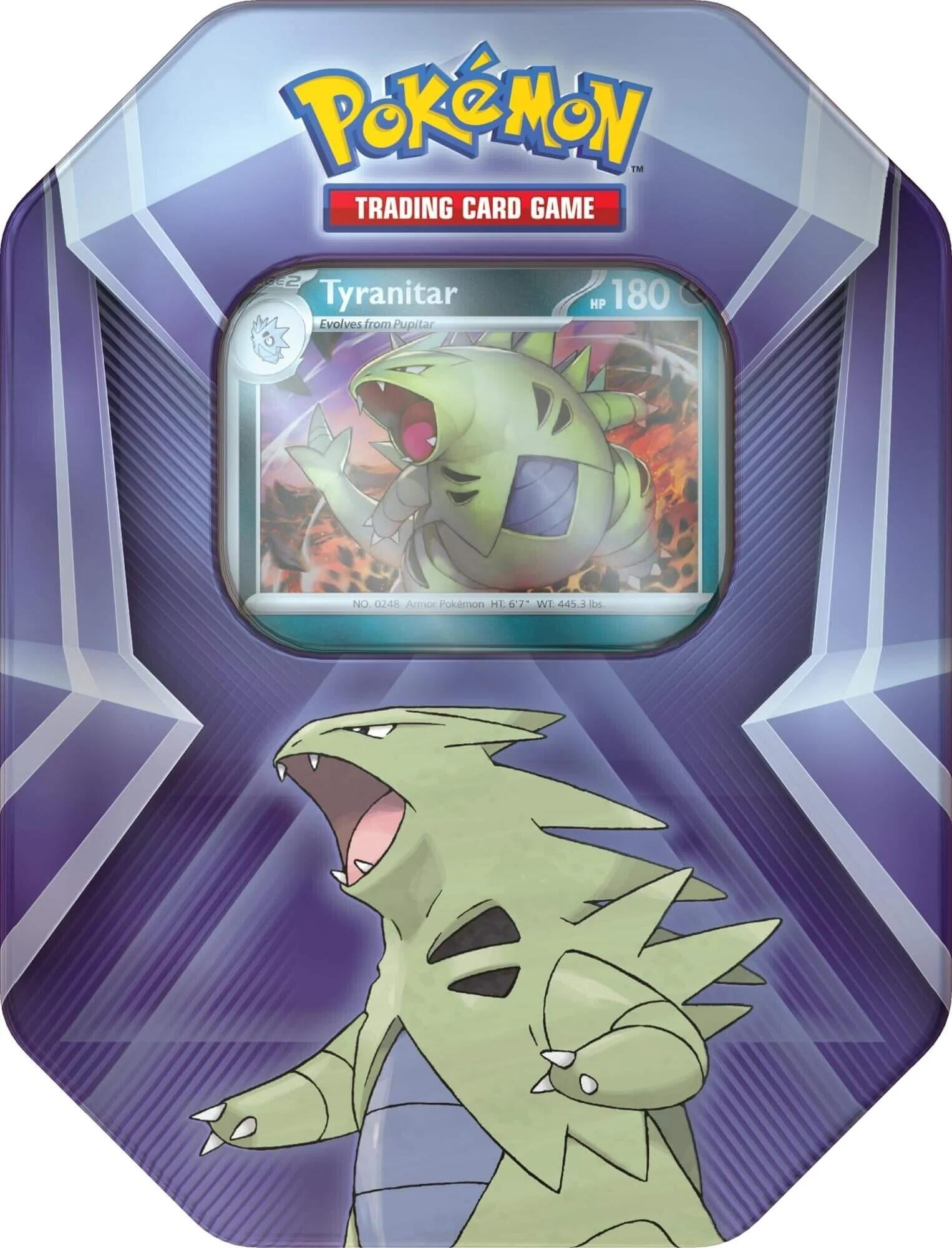 Image for Triple Whammy Tin [Tyranitar] - Pokemon