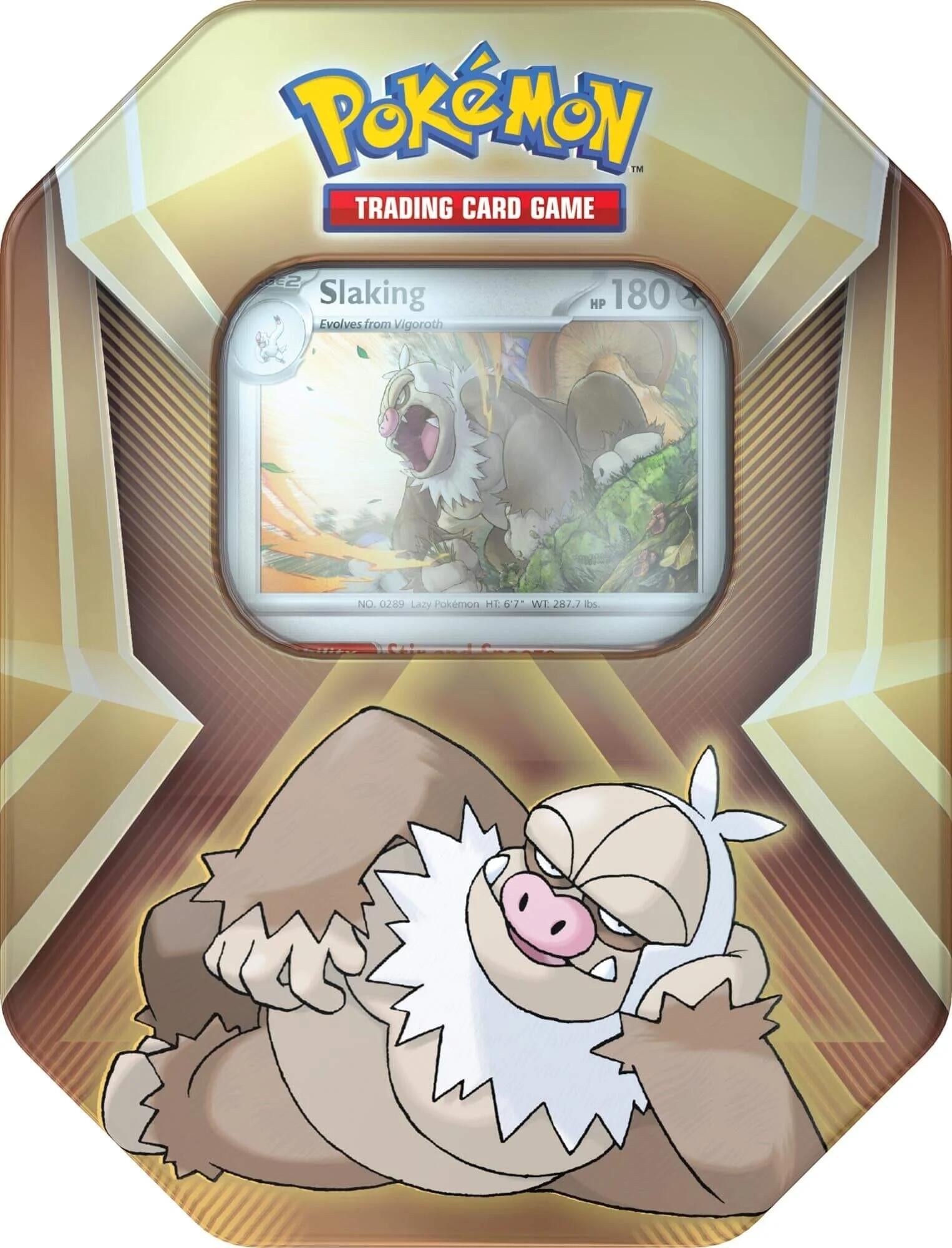 Image for Triple Whammy Tin [Slaking] - Pokemon