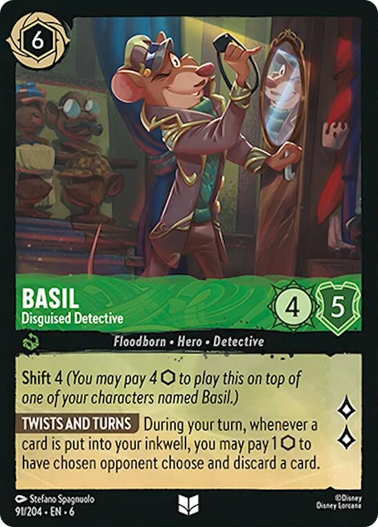 Image for Basil - Disguised Detective (91) (6)