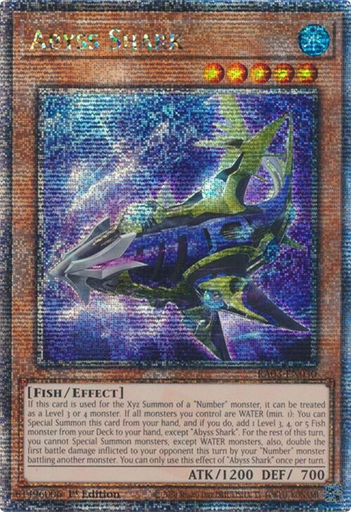 Image for Abyss Shark (Quarter Century Secret Rare) (3030)