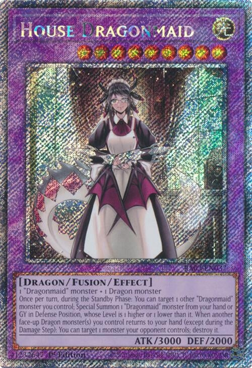 Image for House Dragonmaid (Platinum Secret Rare) (3037)
