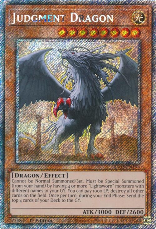 Image for Judgment Dragon (Platinum Secret Rare) (3196)