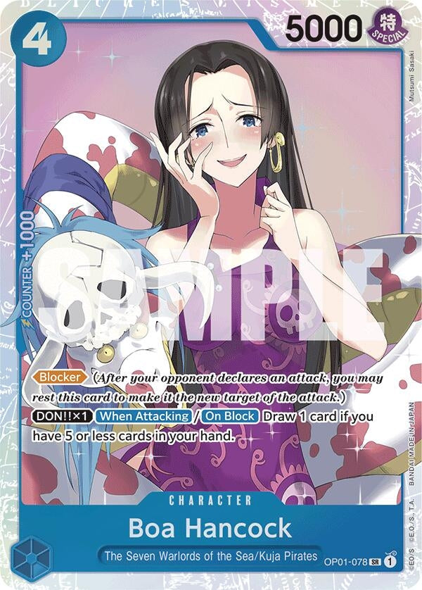 Image for Boa Hancock (OP01-078) (Reprint) (1078) (PRB-01)