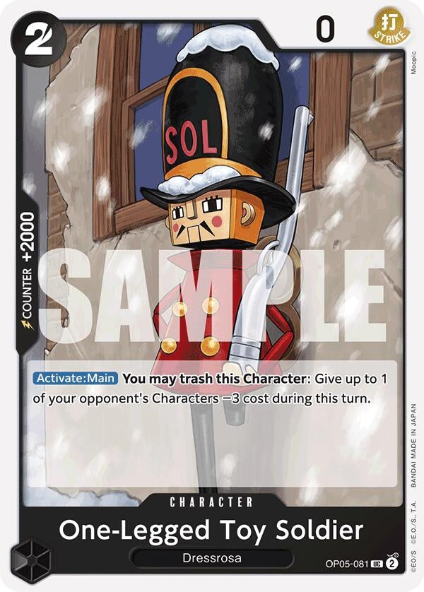Image for One-Legged Toy Soldier (Reprint) (5081) (PRB-01)