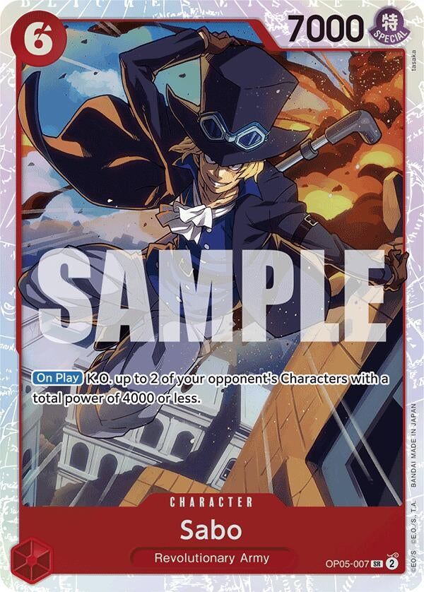 Image for Sabo (OP05-007) (Reprint) (5007) (PRB-01)