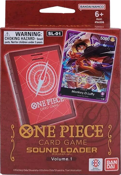 One Piece Card Game: Sound Loader - Volume 1 - Monkey.D.Luffy