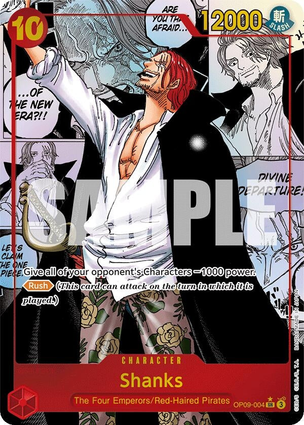 Image for Shanks (004) (Manga) (OP09-004) [OP09]