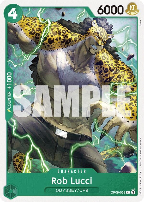 Image for Rob Lucci (038) (OP09-038) (OP09)