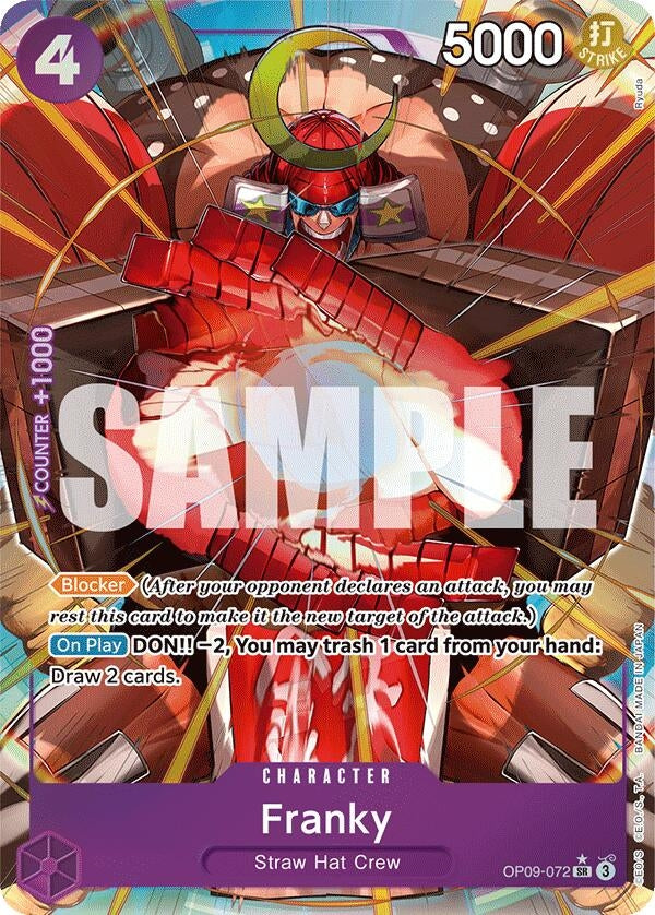 Image for Franky (Parallel) (9072) (OP09)