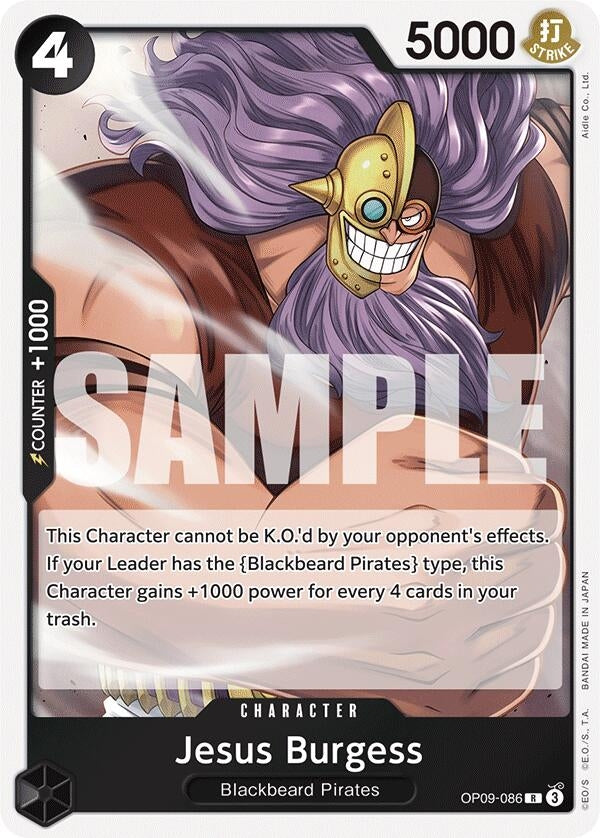 Image for Jesus Burgess (OP09-086) (OP09)