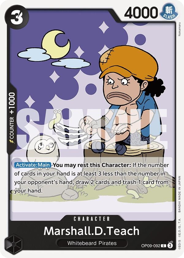 Image for Marshall.D.Teach (092) (9092) (OP09)