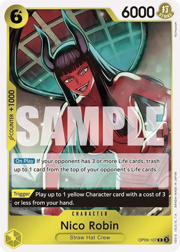 Image for Nico Robin (107) (9107) (OP09)