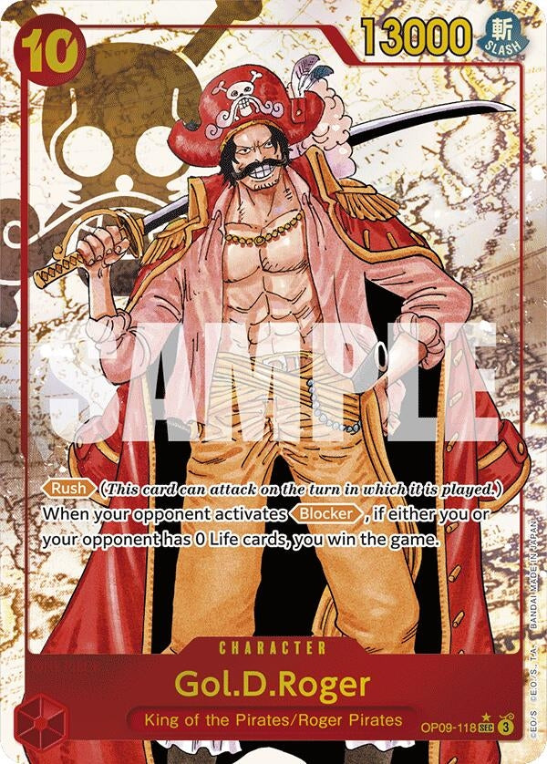 Image for Gol.D.Roger (Alternate Art) (9118) (OP09)