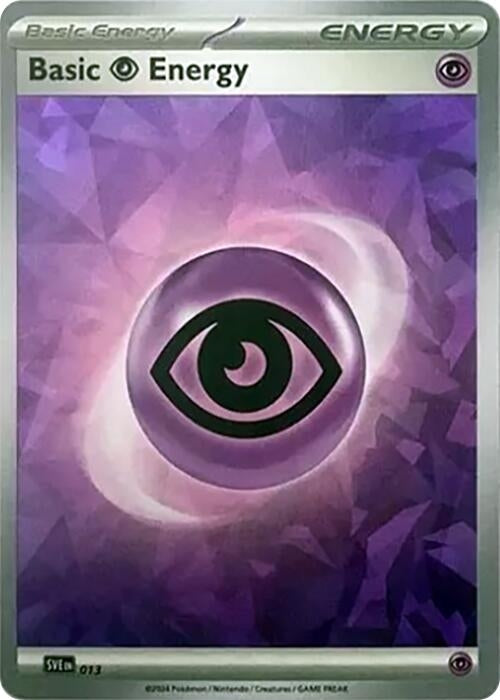 Image for Basic Psychic Energy (Cracked Ice Holo) (13) (SV07)