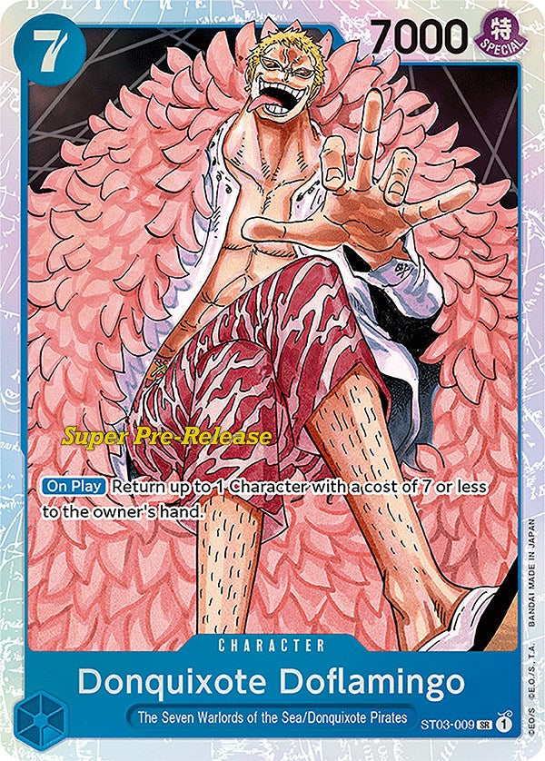 Donquixote Doflamingo [Super Pre-Release Starter Deck: The Seven Warlords of the Sea]