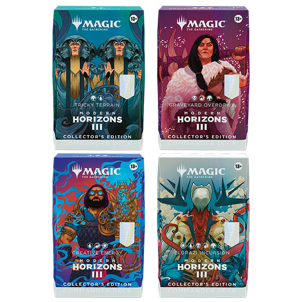 Magic: The Gathering - Modern Horizons 3 Commander Deck Display | Collector's Edition