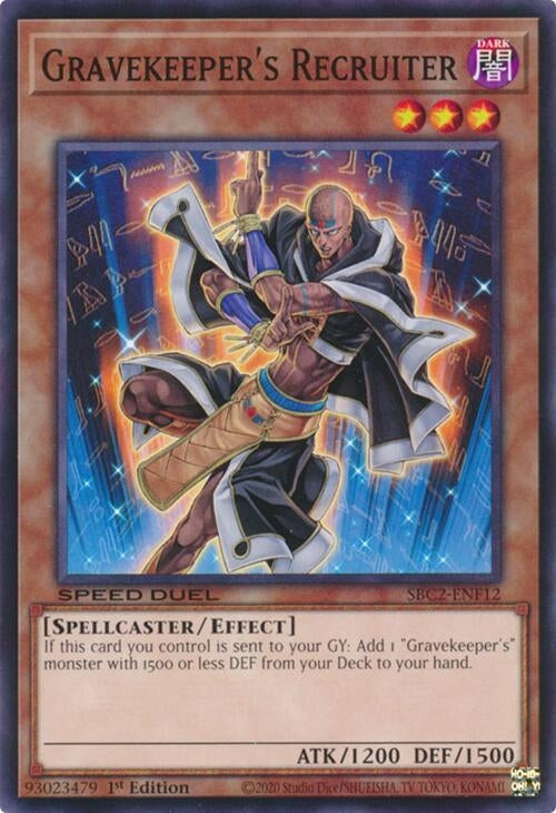 Image for Gravekeeper's Recruiter (SBC2-ENF12) (SBC2)