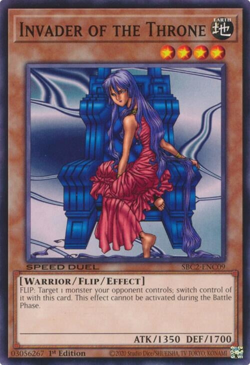 Image for Invader of the Throne (SBC2-ENC09) (SBC2)