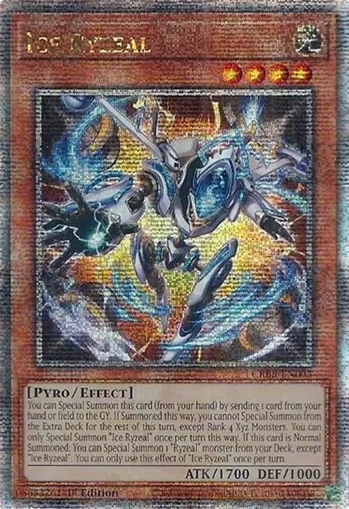 Image for Ice Ryzeal (Quarter Century Secret Rare) (CRBR-EN003)