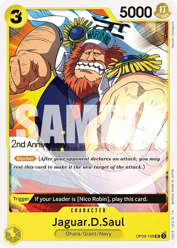 Image for Jaguar.D.Saul (OP09-109) (OP09 ANN)