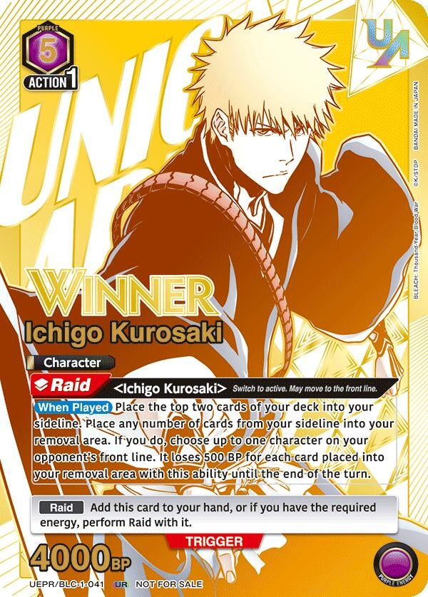 Image for Ichigo Kurosaki (041) (Winner) (UEPR/BLC-1-041) (UEPR)