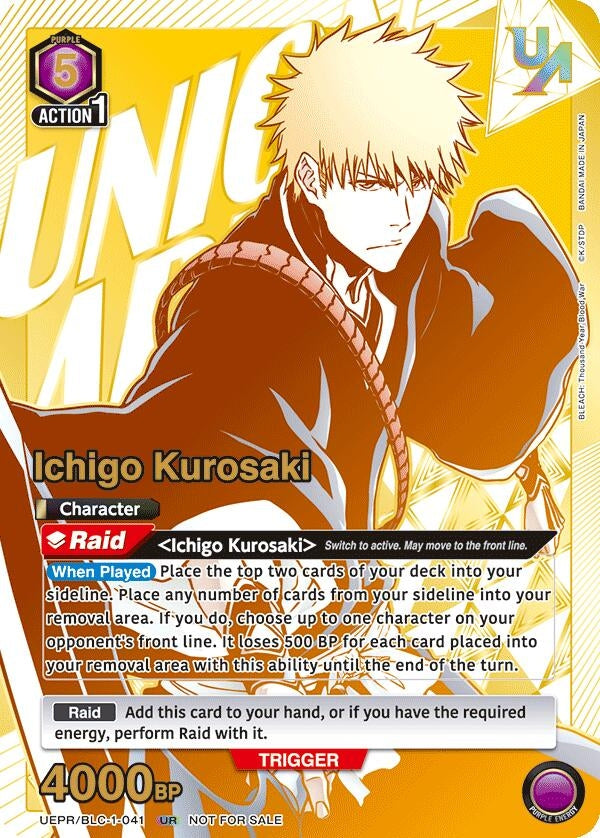 Image for Ichigo Kurosaki (041) (UEPR/BLC-1-041) (UEPR)