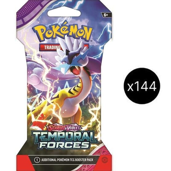 Image for Temporal Forces Sleeved Booster Case - Pokemon
