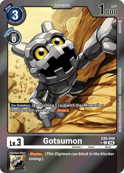 Gotsumon (Limited Foil) (EX8-046 C) (Chain of Liberation)