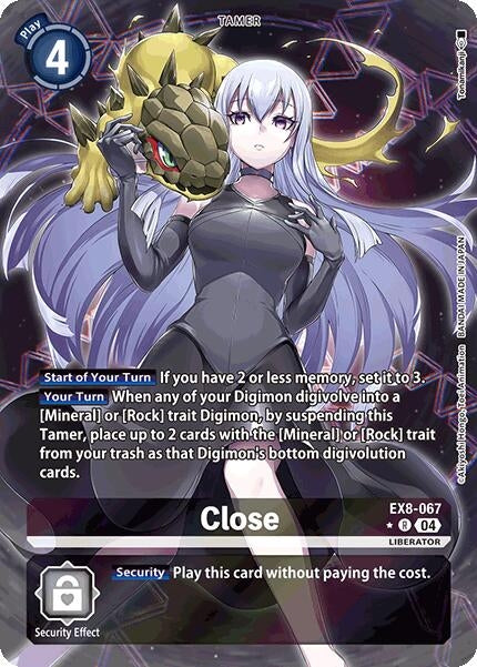 Close (Alternate Art) (EX8-067 R)