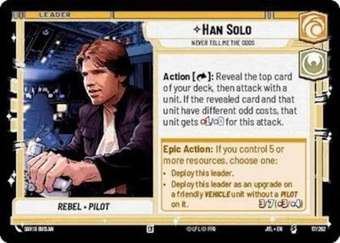 Image for Han Solo - Never Tell Me the Odds (017/257) (JTL)