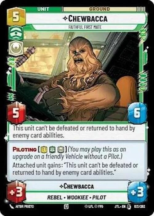 Image for Chewbacca - Faithful First Mate (103/257) (JTL)