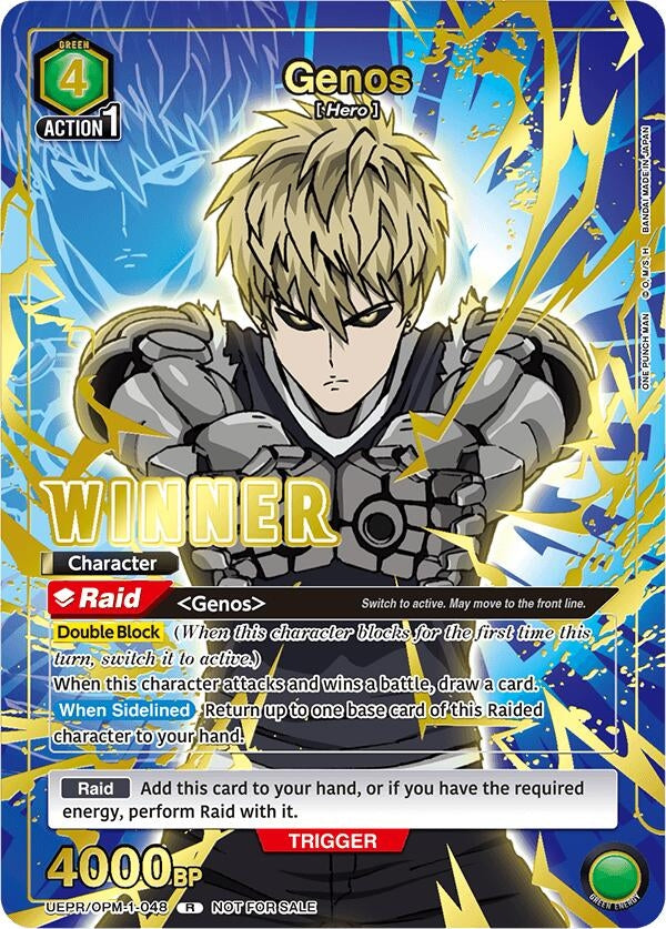 Image for Genos (Winner) (UEPR/OPM-1-048) (UEPR)