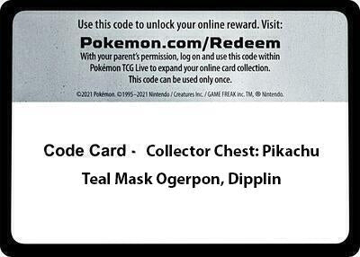 Image for Code Card - Collector Chest: Pikachu (MCAP)