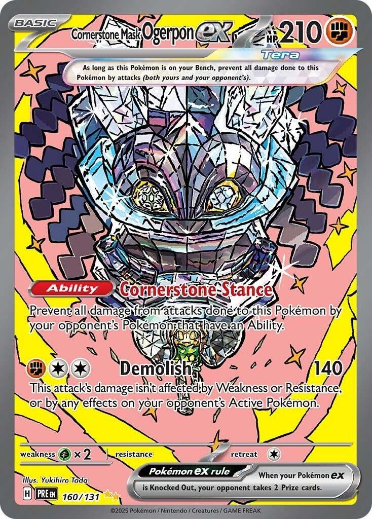 Image for Cornerstone Mask Ogerpon ex - 160/131 (160/131)